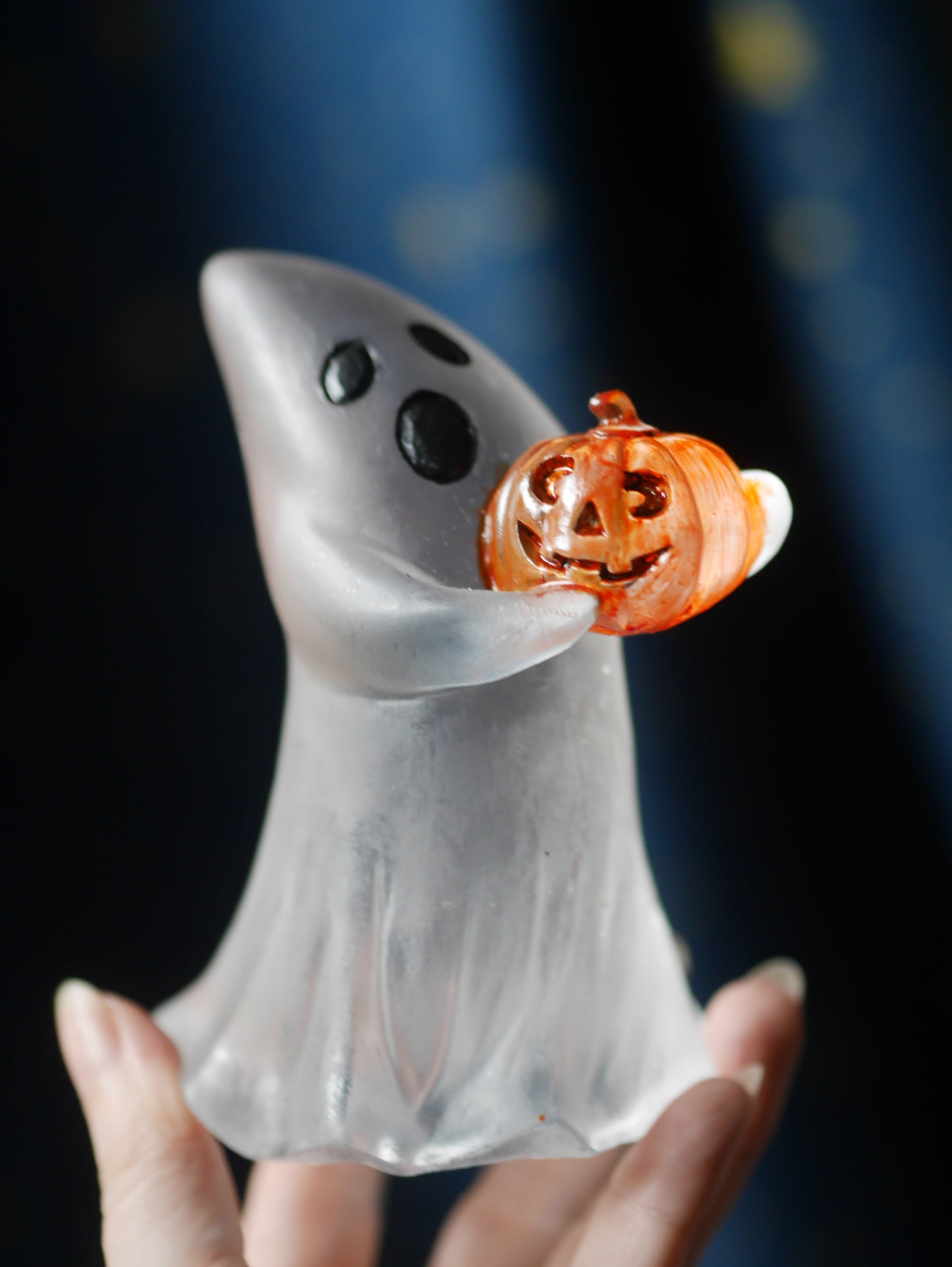 Ghost Lamp on LED base - MADE TO ORDER