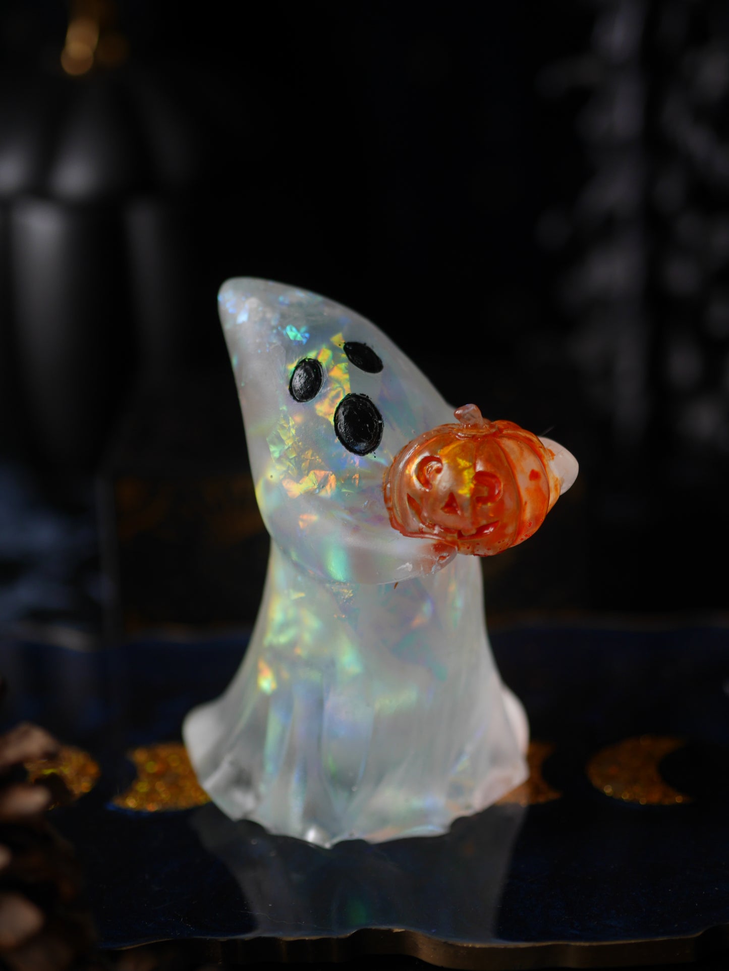 Ghost Lamp on LED base - MADE TO ORDER