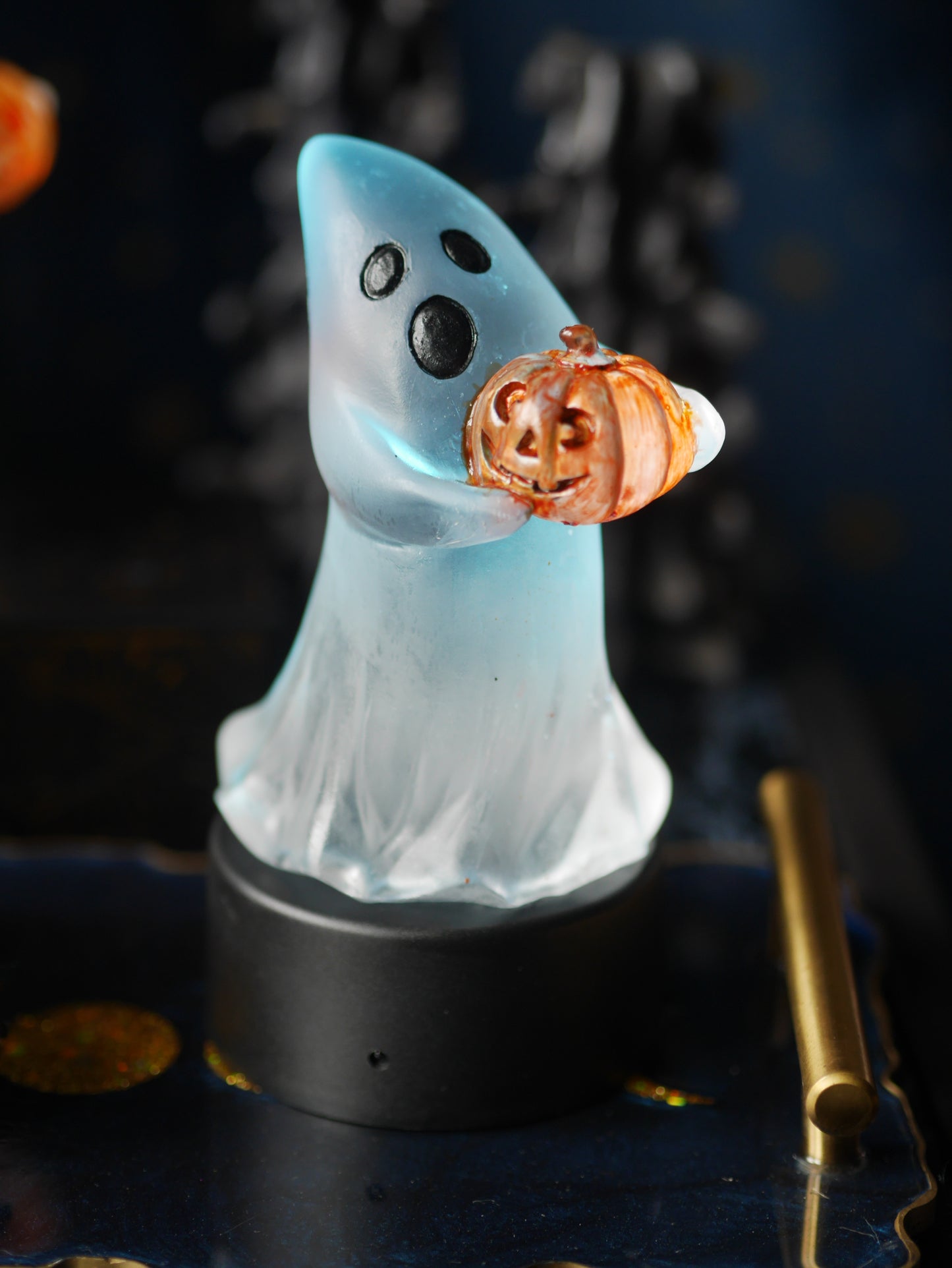 Ghost Lamp on LED base - MADE TO ORDER