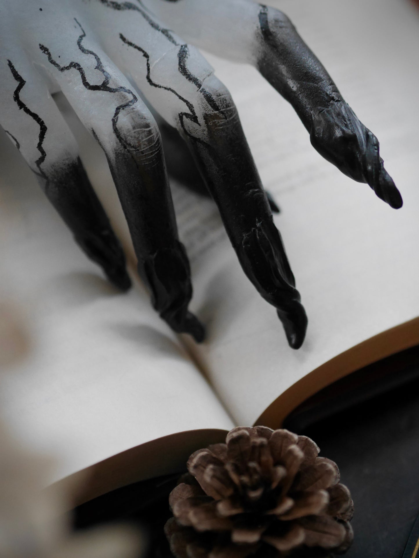 Norwegian Woods Nouveau β Crystal Witch Hand Sculpture