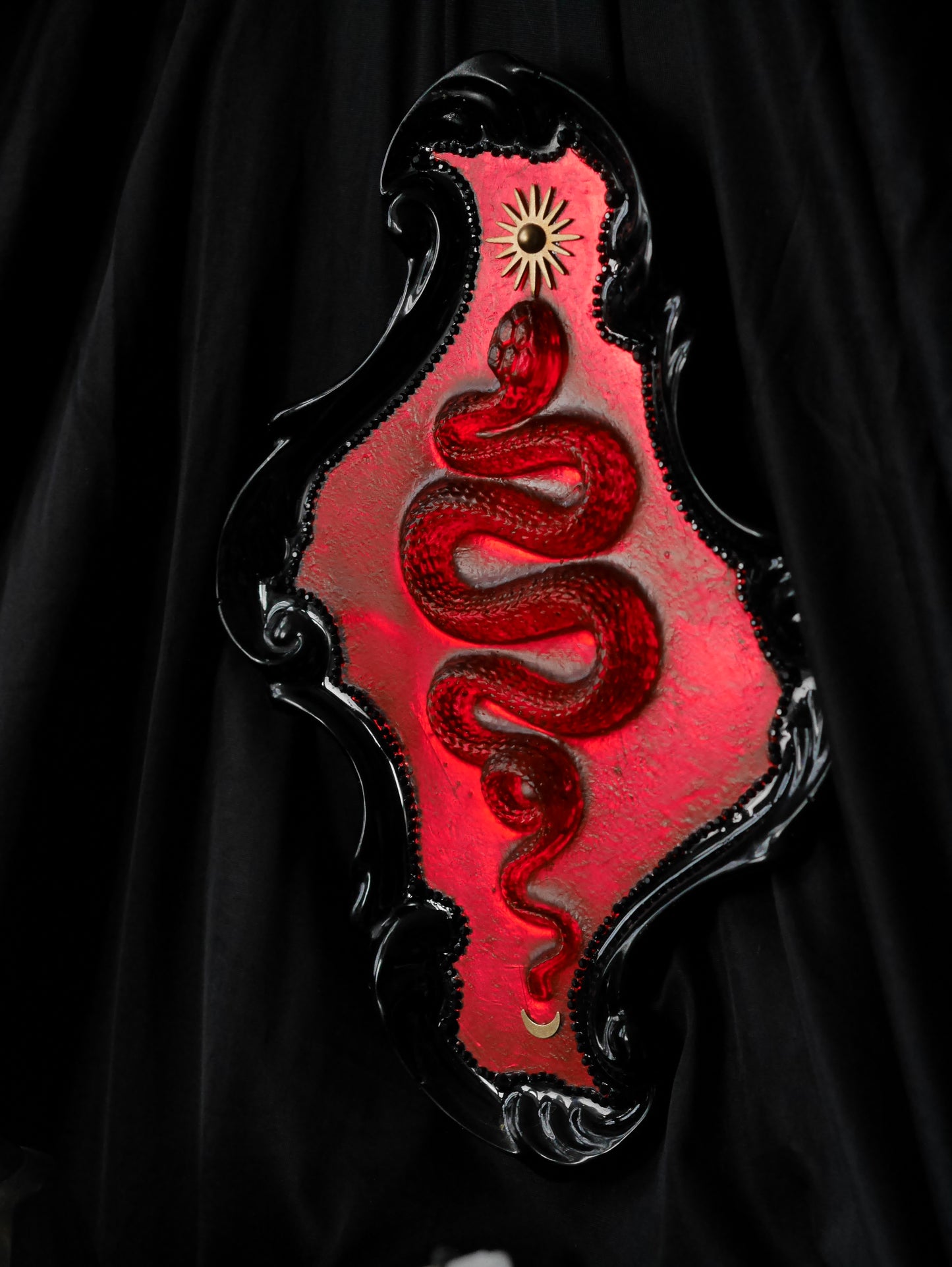 Smoke & Mirrors The Serpent Wall Plaque Sculpture