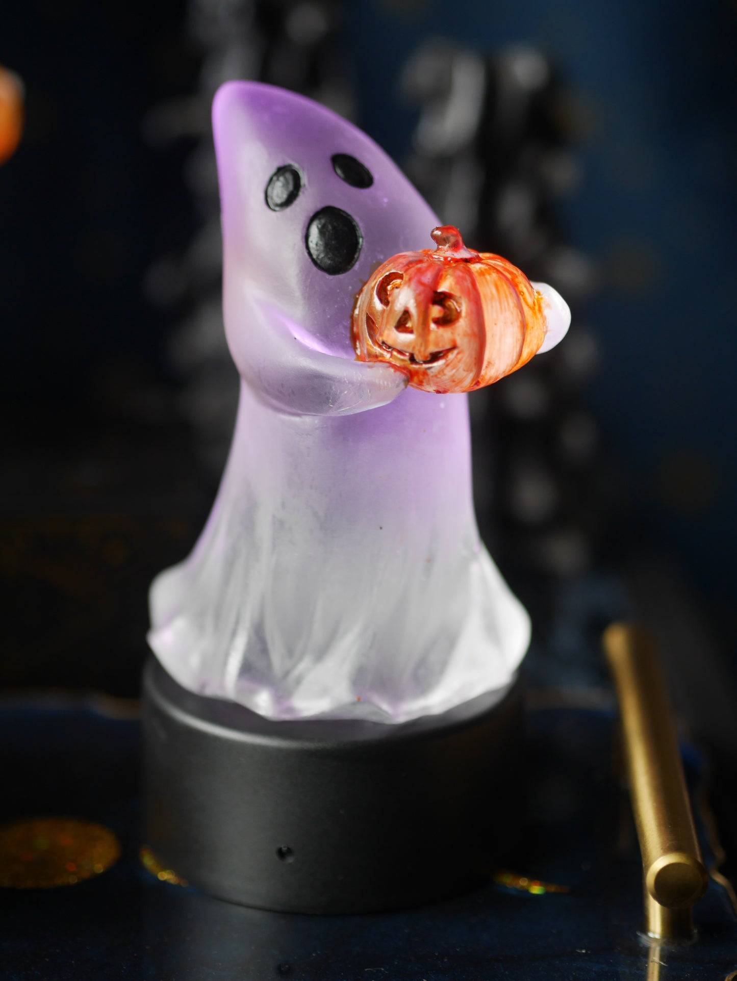 Ghost Lamp on LED base - MADE TO ORDER