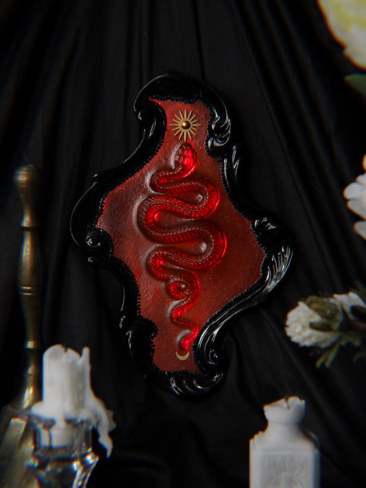 Smoke & Mirrors The Serpent Wall Plaque Sculpture