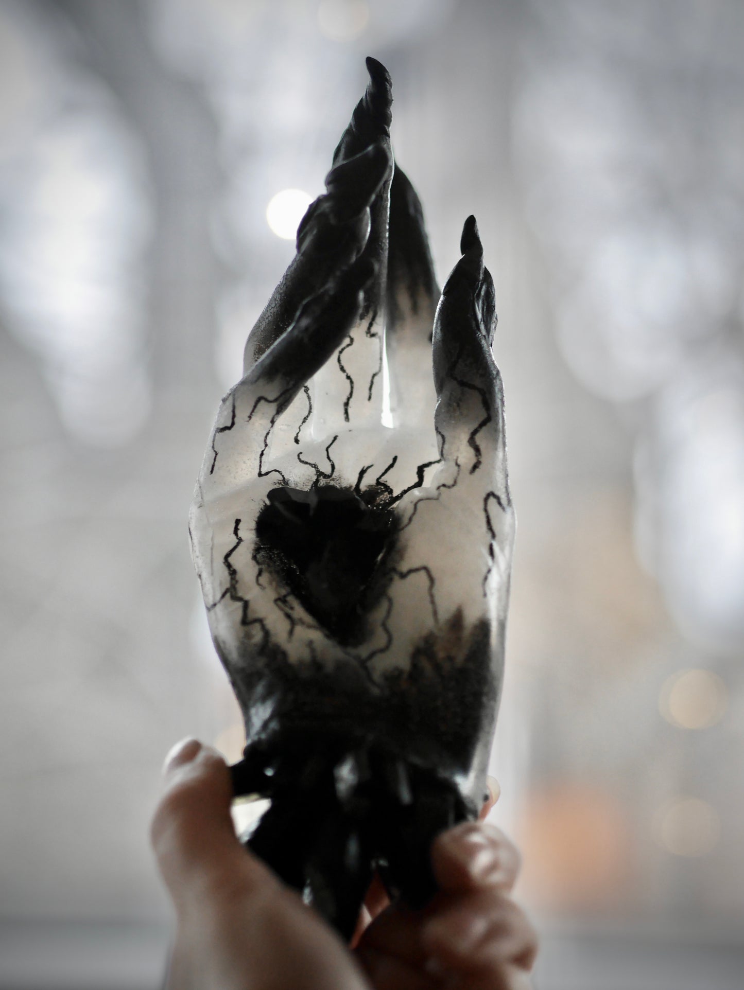 Norwegian Woods Nouveau β Crystal Witch Hand Sculpture