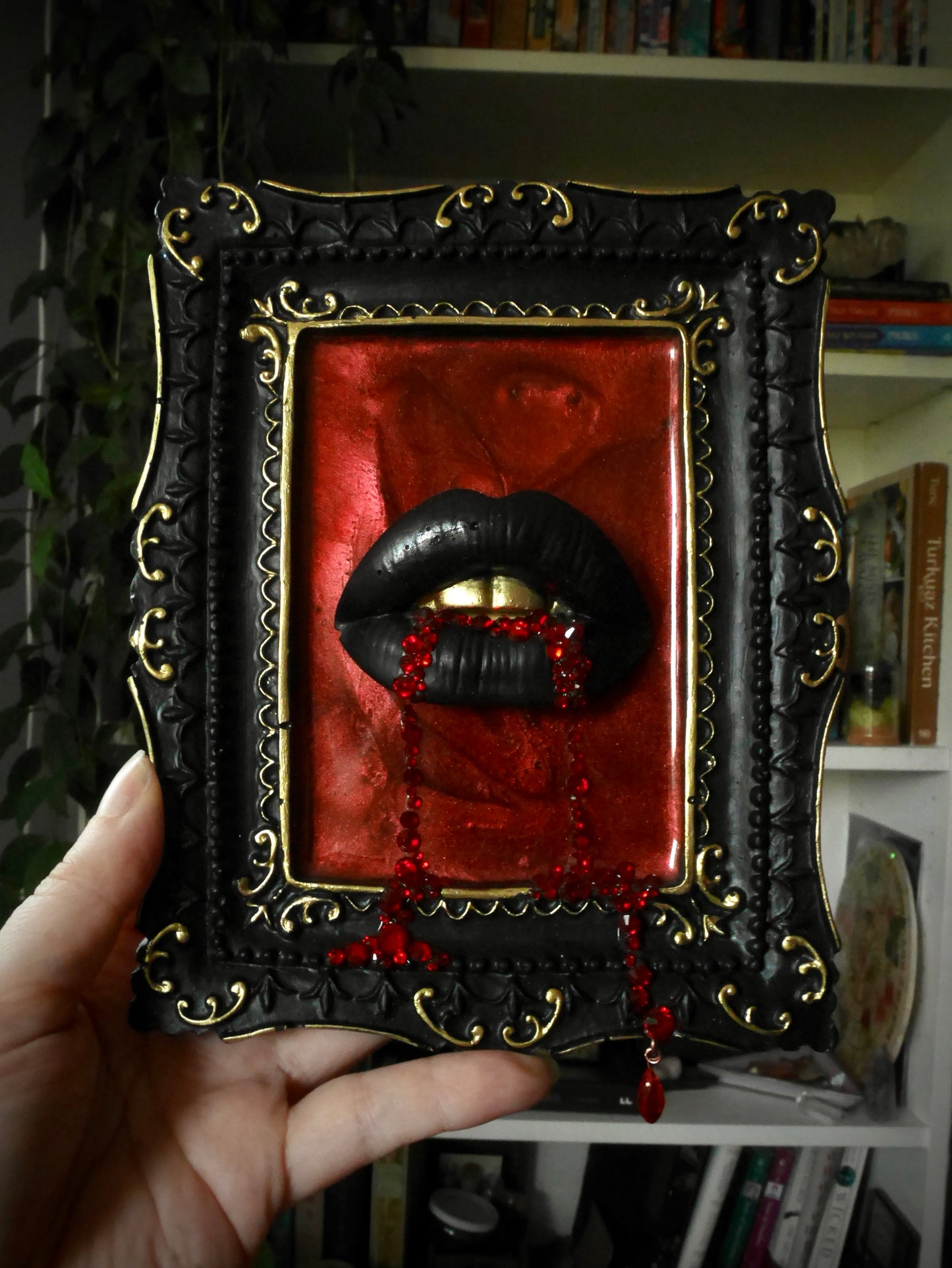 Raven — Vampire Kiss Wall Sculpture