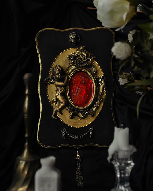Smoke & Mirrors Sweet Cherub Victorian Hand Wall Sculpture