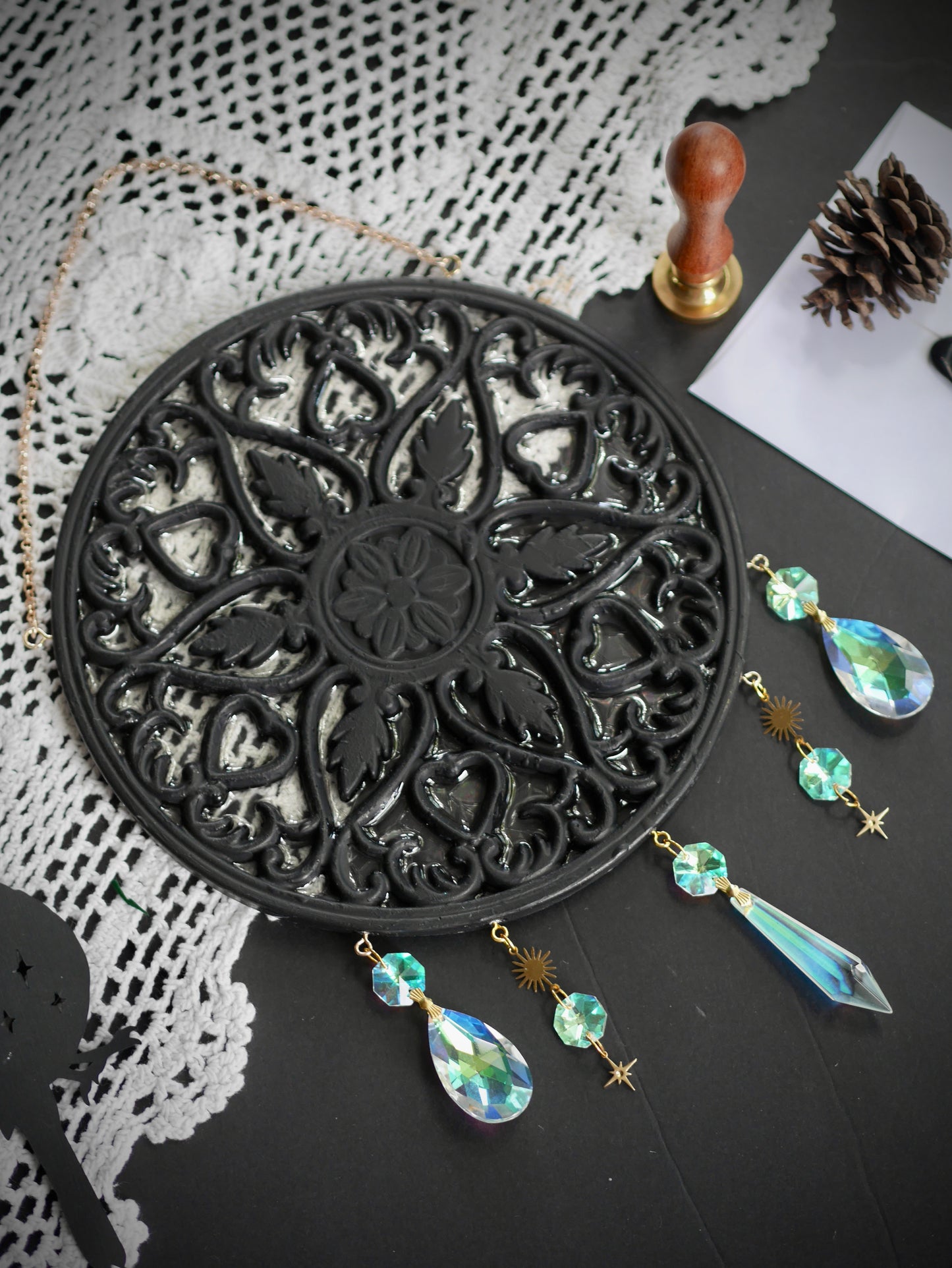 Cathedral Medallion Sun Catcher