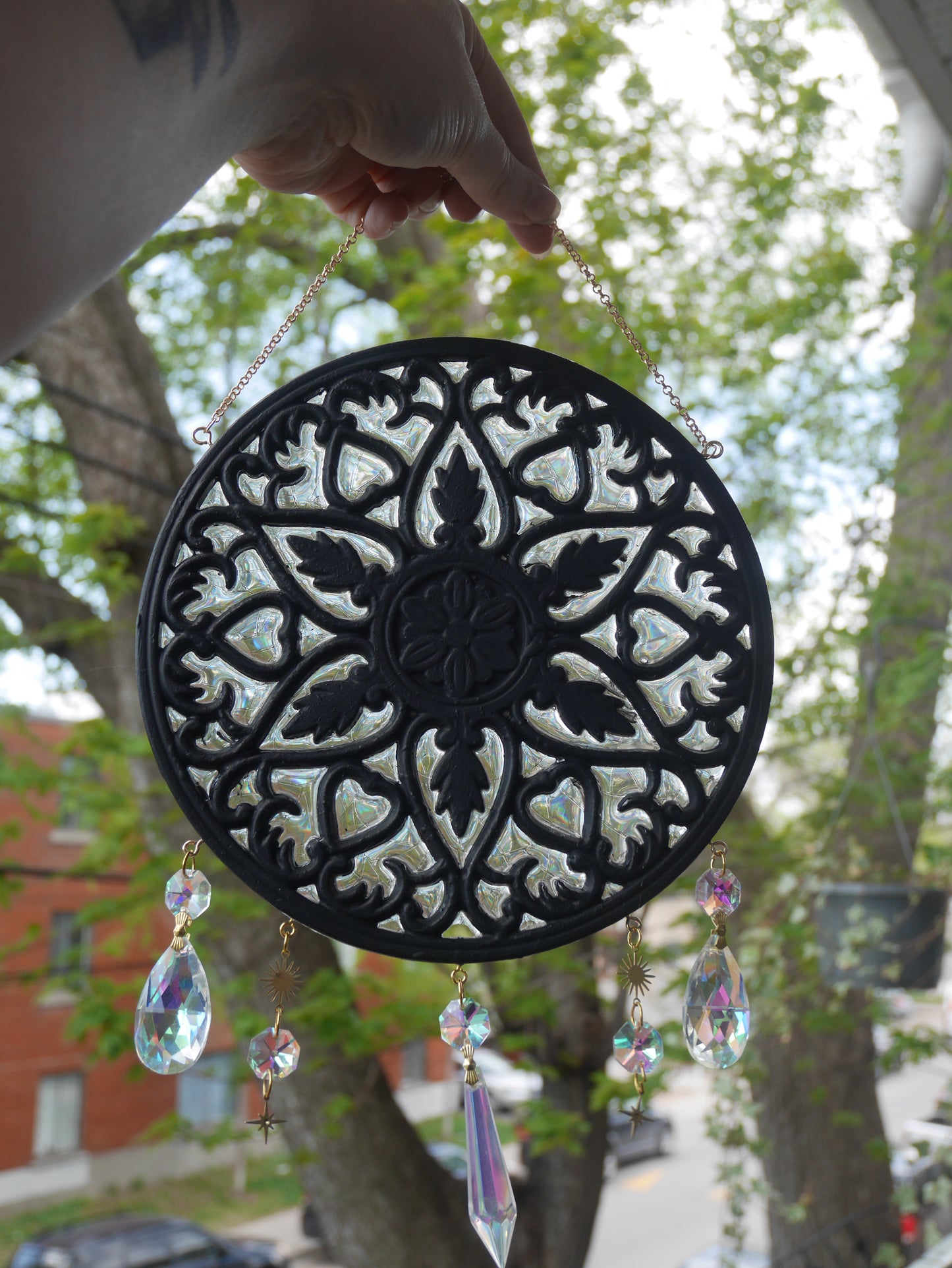 Cathedral Medallion Sun Catcher
