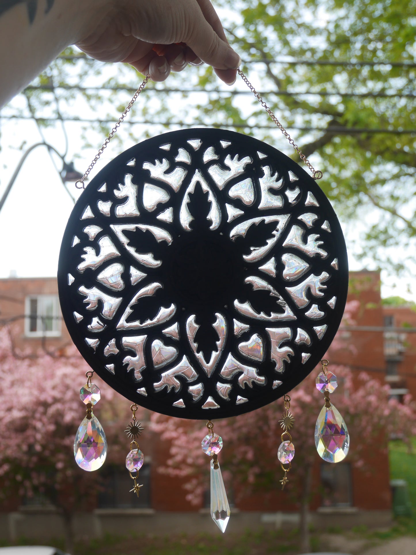 Cathedral Medallion Sun Catcher