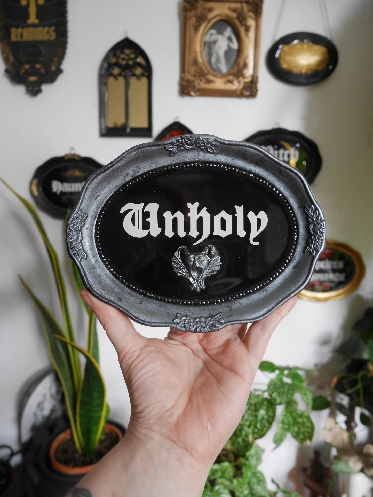 Unholy - Ornate Frame Wall Art