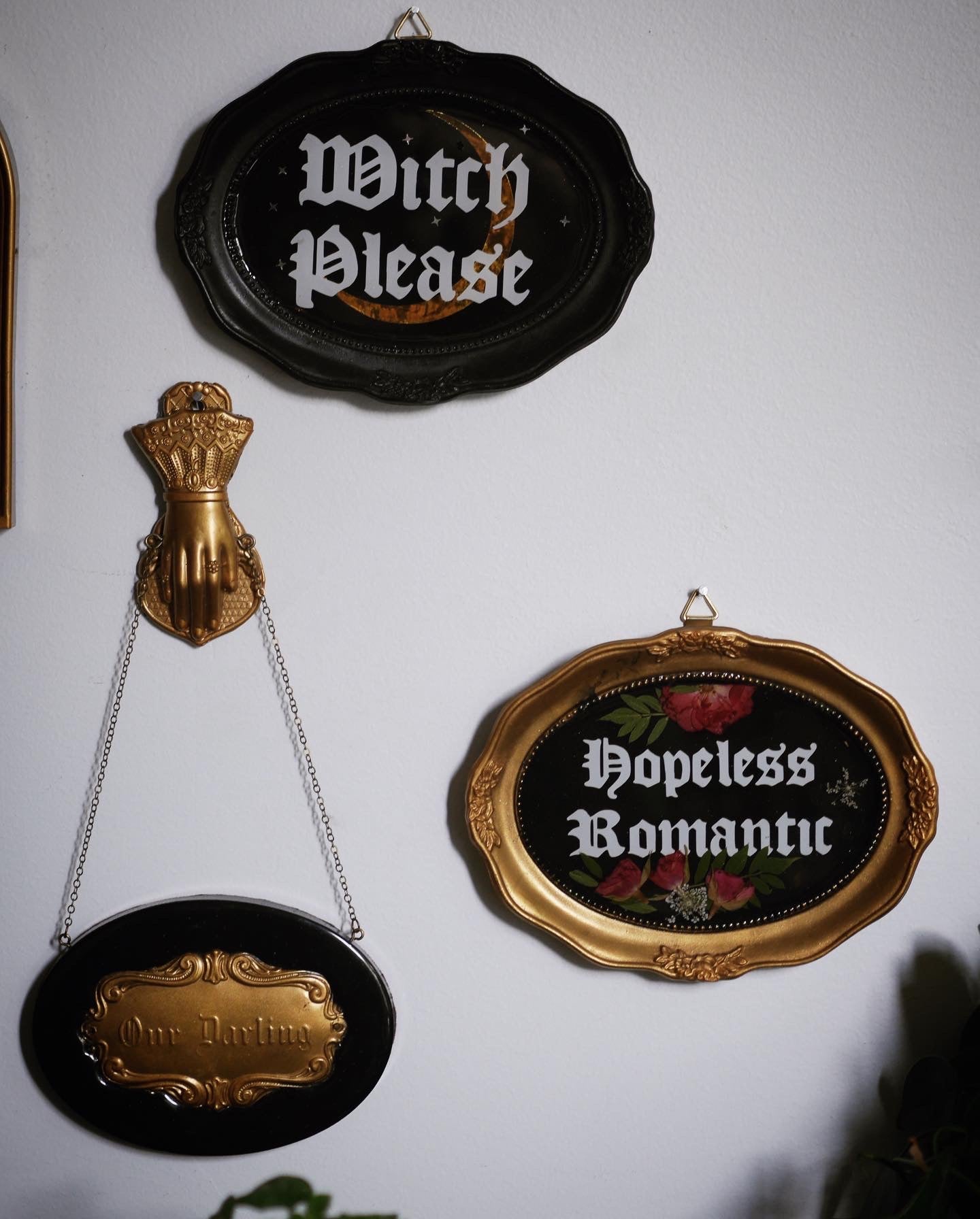 Hopeless Romantic - Ornate Frame Wall Art