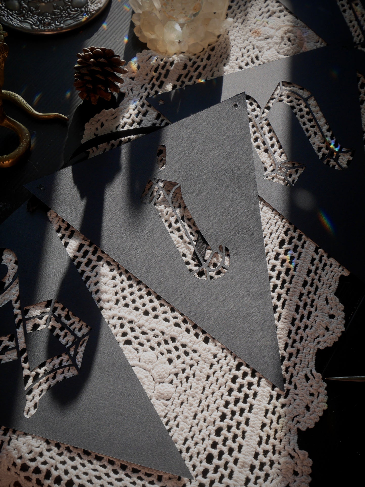 Spite - Paper Pennant Letter Banner
