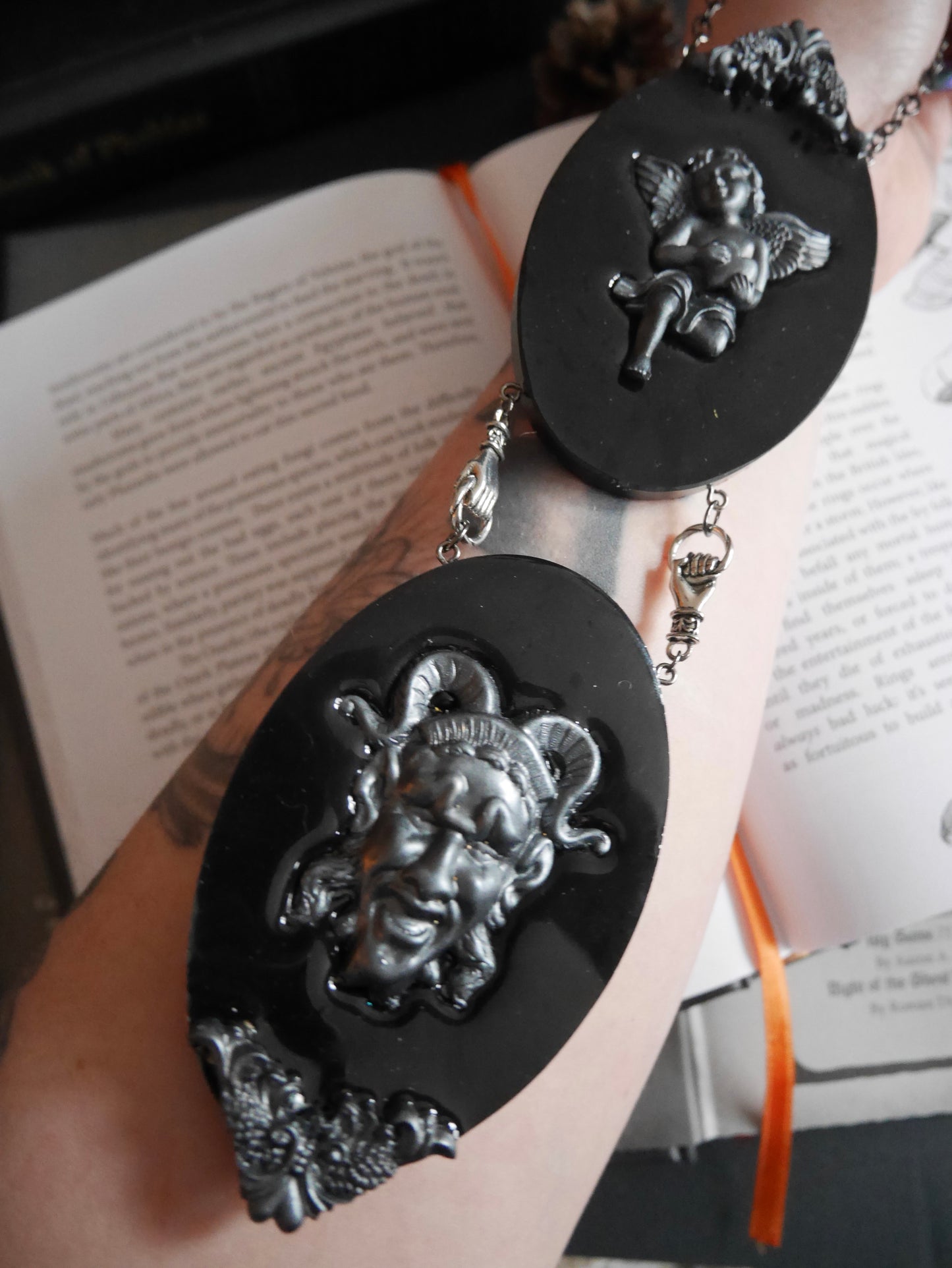 Angels and Demons Mini Double Wall Plaque – Select Colours PREORDER