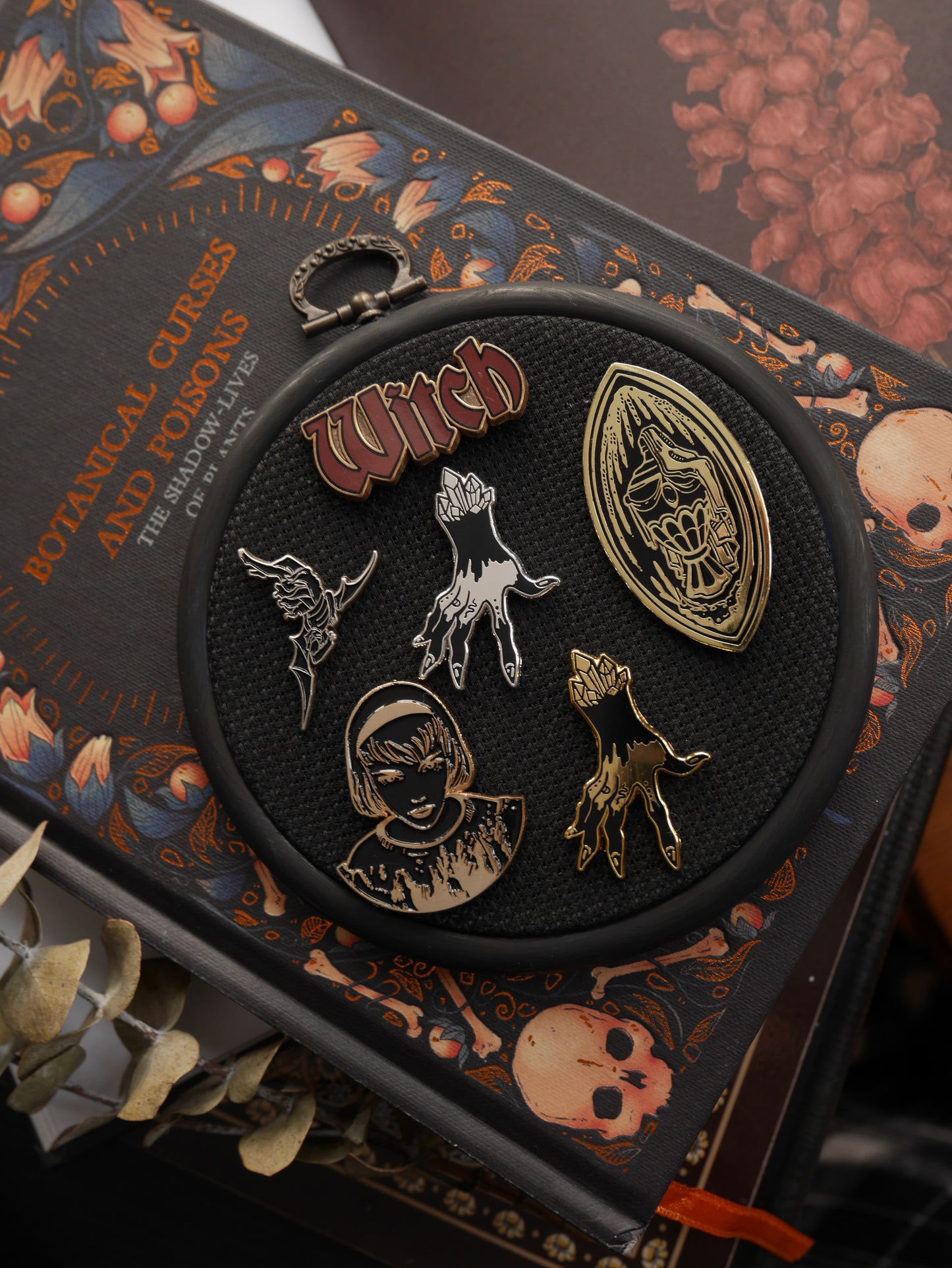 Witches Hands Enamel Pin