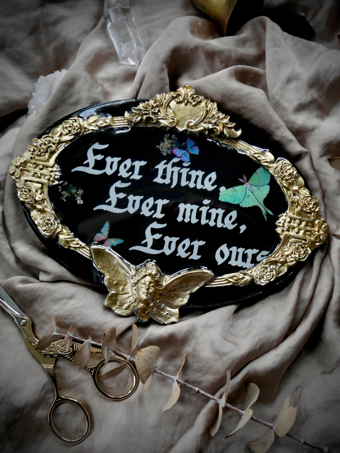 Ever thine, Ever mine, Ever ours – Wall Plaque – One Of A Kind