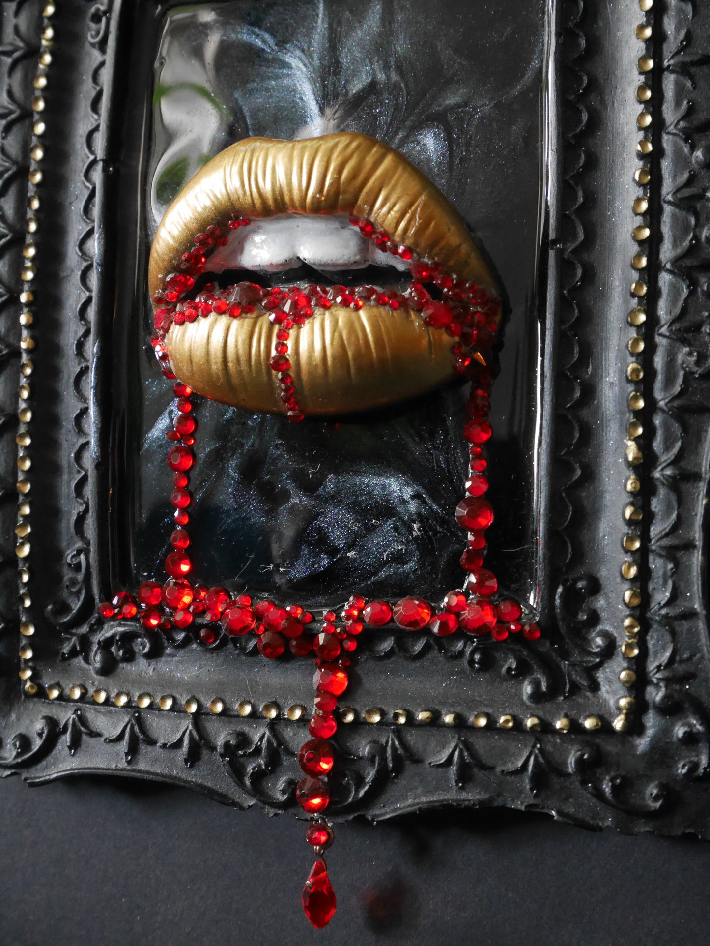 Brides of Dracula — Vampire Kiss Wall Sculptures {choose style}