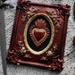 Queen of Hearts Wall Plaque Sculpture