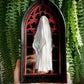 The Unholy Spirit Spectre  – Ghost in Gothic Arch Shadowbox – Wall Art - MADE TO ORDER