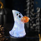 Ghost Lamp on LED base – Frosted Iridescent