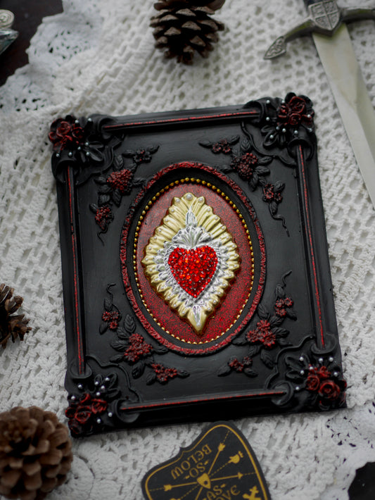 Sacred Heart Wall Plaque Sculpture PREORDER