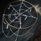 Glass Beaded Spiderweb Sun Catcher - Round