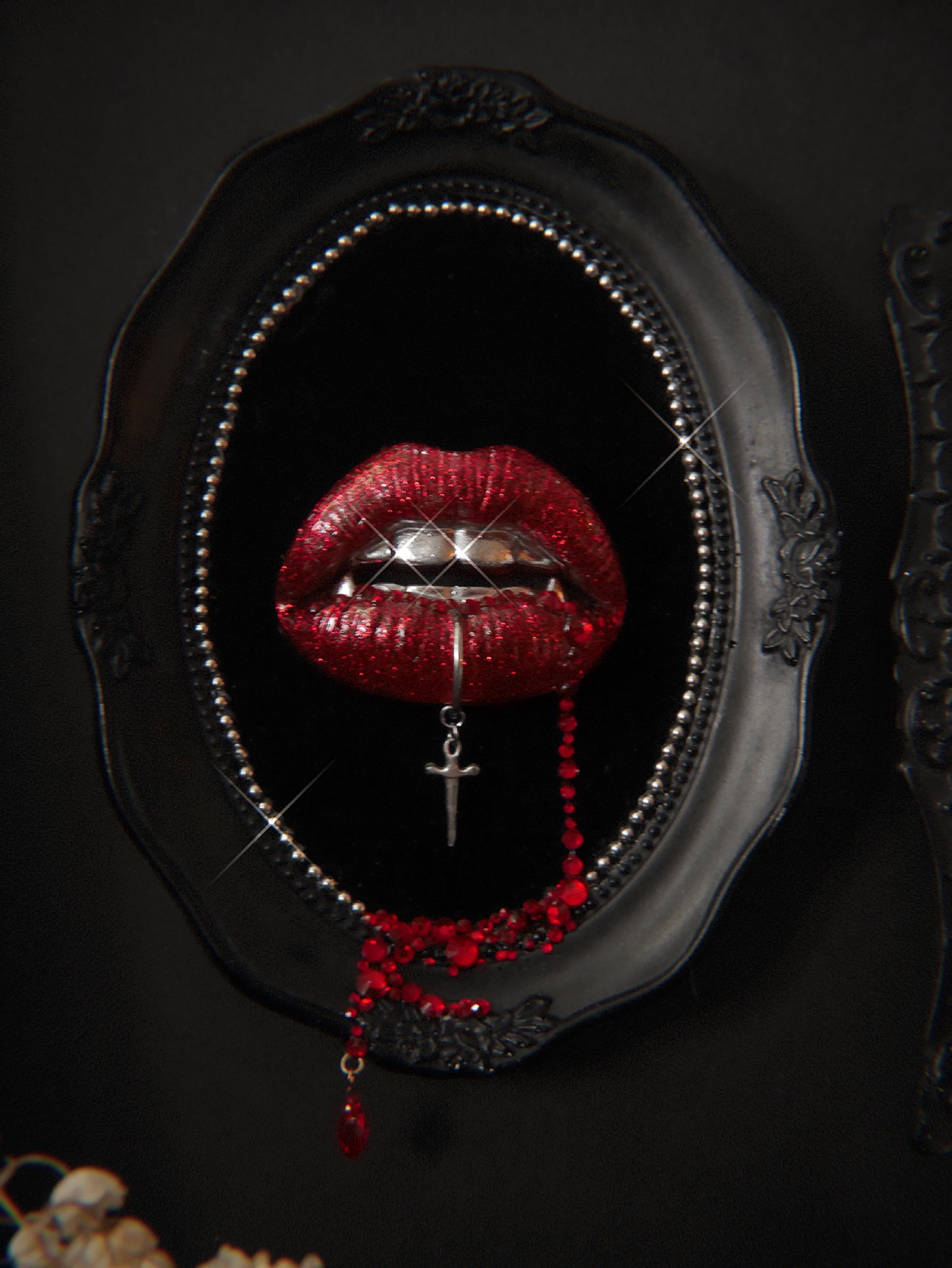 Brides of Dracula — Vampire Kiss Wall Sculptures {choose style}