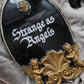 Strange As Angels – Gold – Wall Plaque PREORDER