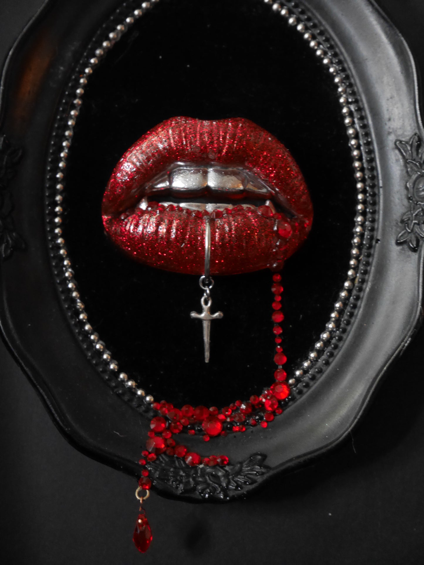 Brides of Dracula — Vampire Kiss Wall Sculptures {choose style}