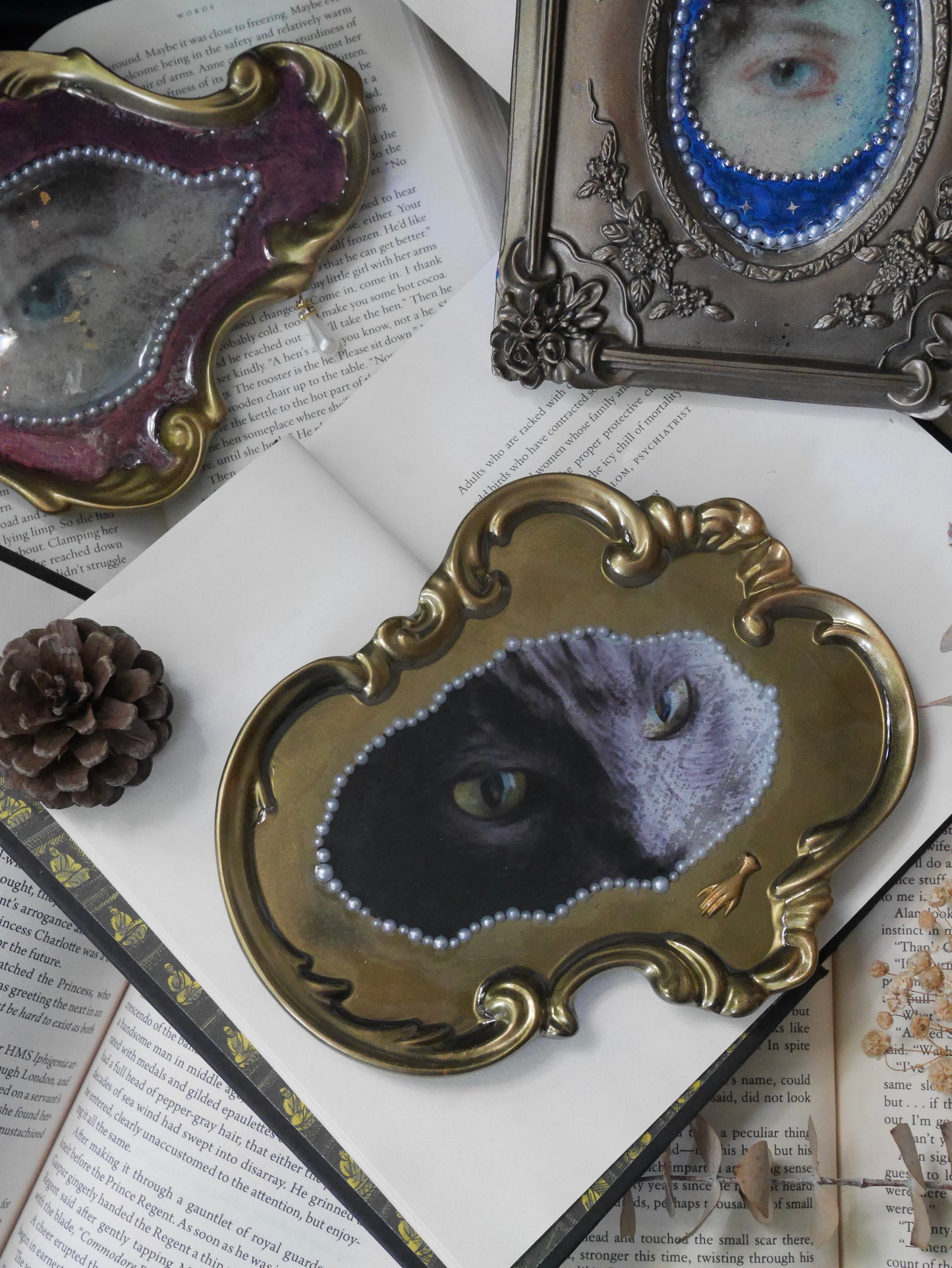 Love + Lost Eyes - Custom Memento Mori Keepsake Portrait