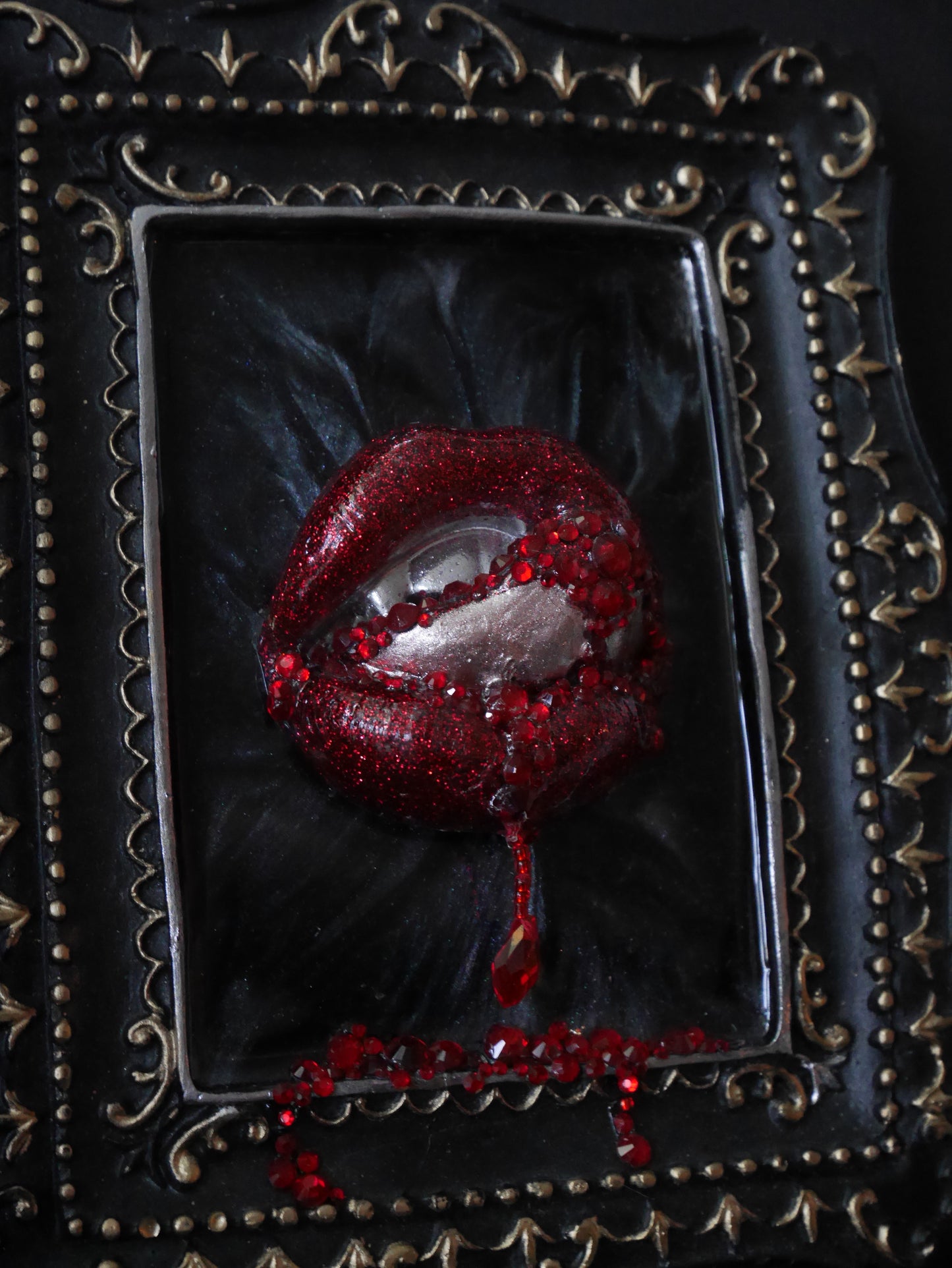 Brides of Dracula — Vampire Kiss Wall Sculptures {choose style}