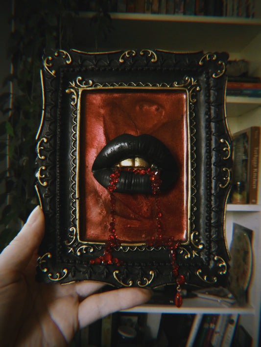 Raven — Vampire Kiss Wall Sculpture