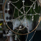 Glass Beaded Spiderweb Sun Catcher - Round