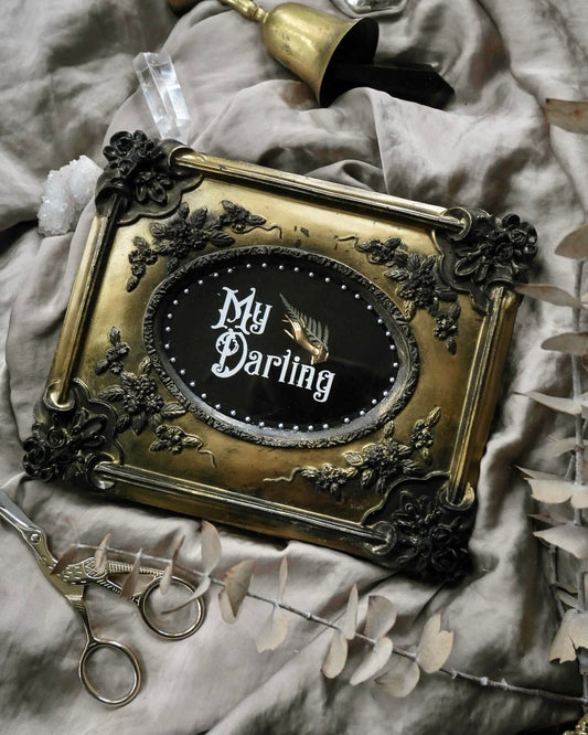 My Darling – Gold – Wall Plaque PREORDER