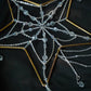 Glass Beaded Spiderweb Sun Catcher - Star