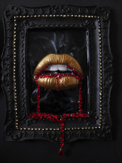 Brides of Dracula — Vampire Kiss Wall Sculptures {choose style}