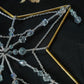 Glass Beaded Spiderweb Sun Catcher - Star