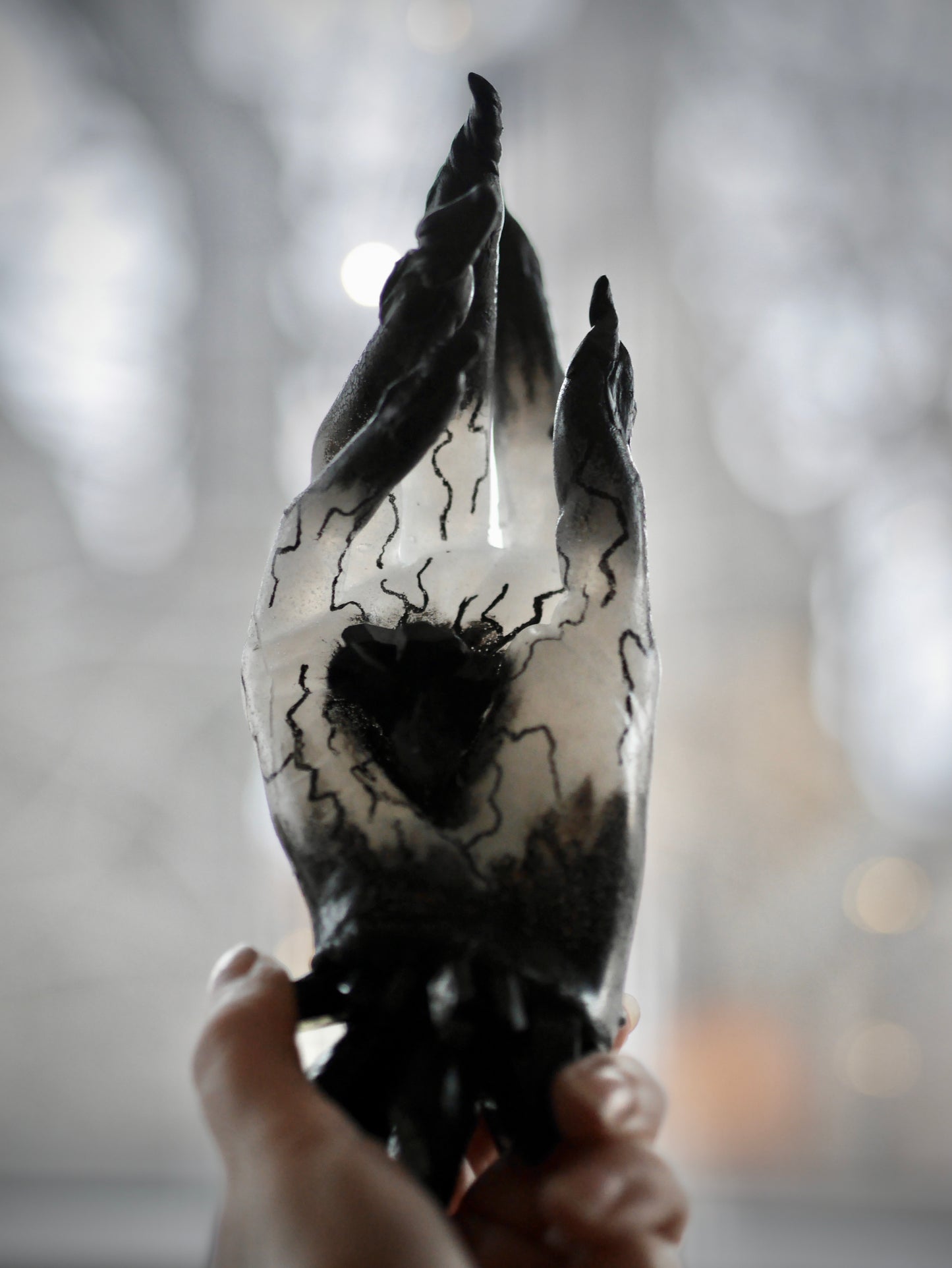 Norwegian Woods Nouveau — Crystal Witch Hand Sculpture