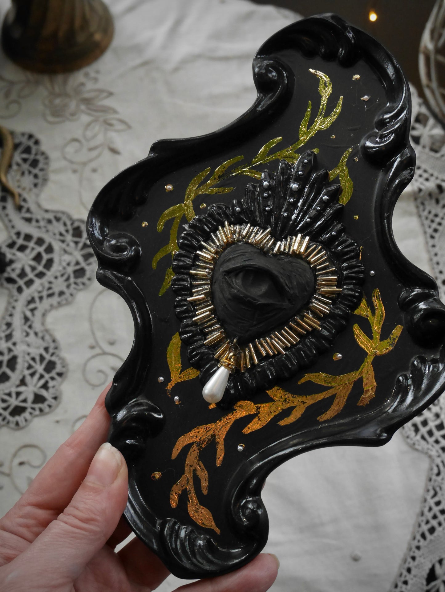 Iris – Heart Eye Wall Sculpture – Anatomy Collection