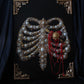 Reliquary – Jewelled Ribcage Sculpture – Anatomy Collection