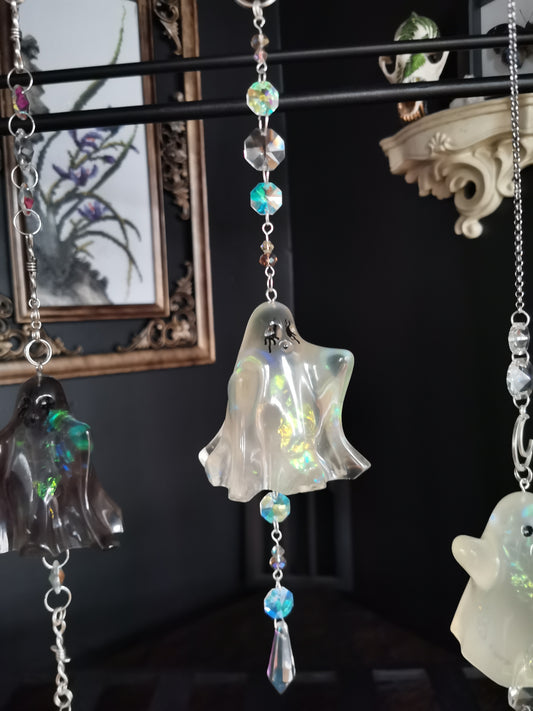 Iridescent Ghost Sun Catcher