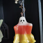 Candy Corn Ghost Sun Catcher