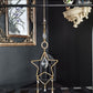 Brass Star Crystal Prism Sun Catcher