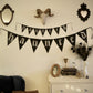 Haunted - Paper Pennant Letter Banner