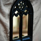 Gothic Arches Mirror - Gold Mirror on Chain