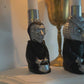 Hallows Eve Society Candleholder Set – Silver and Black