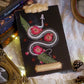 Wild Roses Grow - Snake Bones & Rose Large Wall Plaque