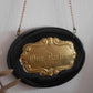 Our Darling Victorian Mourning Casket Plaque - Gold
